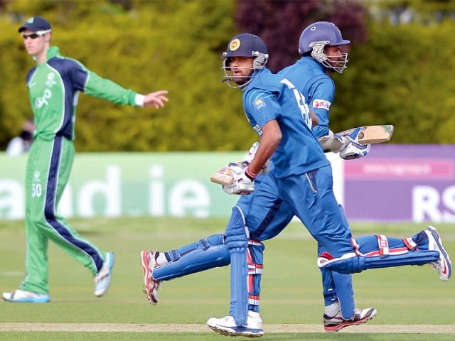 after playing two odis in ireland the sri lanka team will arrive in england for a test match and a full one day series photo afp after playing two odis in ireland the sri lanka team will arrive in england for a test match and a full one day series photo afp