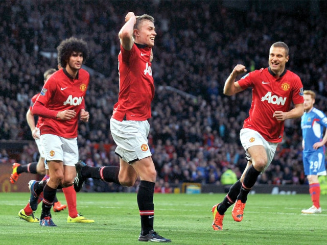 manchester united s 18 year old debutant james wilson was the star of the show with two goals against hull on tuesday photo afp manchester united s 18 year old debutant james wilson was the star of the show with two goals against hull on tuesday photo afp