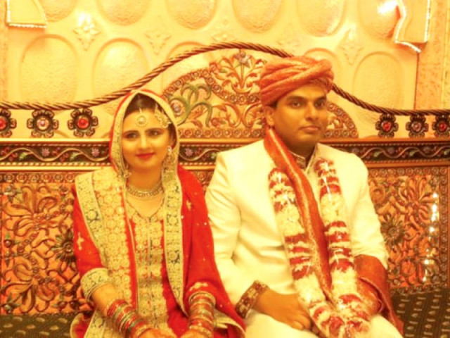 khushboo and usman on their wedding photo courtesy khushboo khushboo and usman on their wedding photo courtesy khushboo