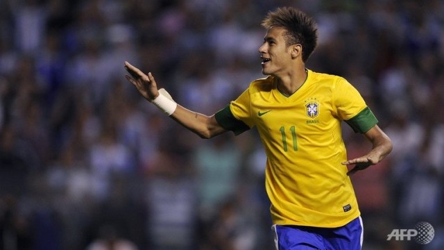 neymar who helped propel the selecao to last year 039 s confederations cup will be playing in his first world cup photo afp