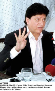 mohsin laments waqar s appointment as head coach