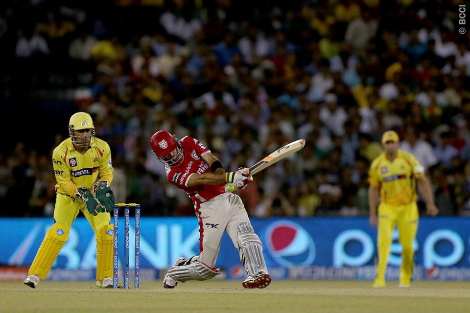 glen maxwell hits a six to reach his half century photo bcci