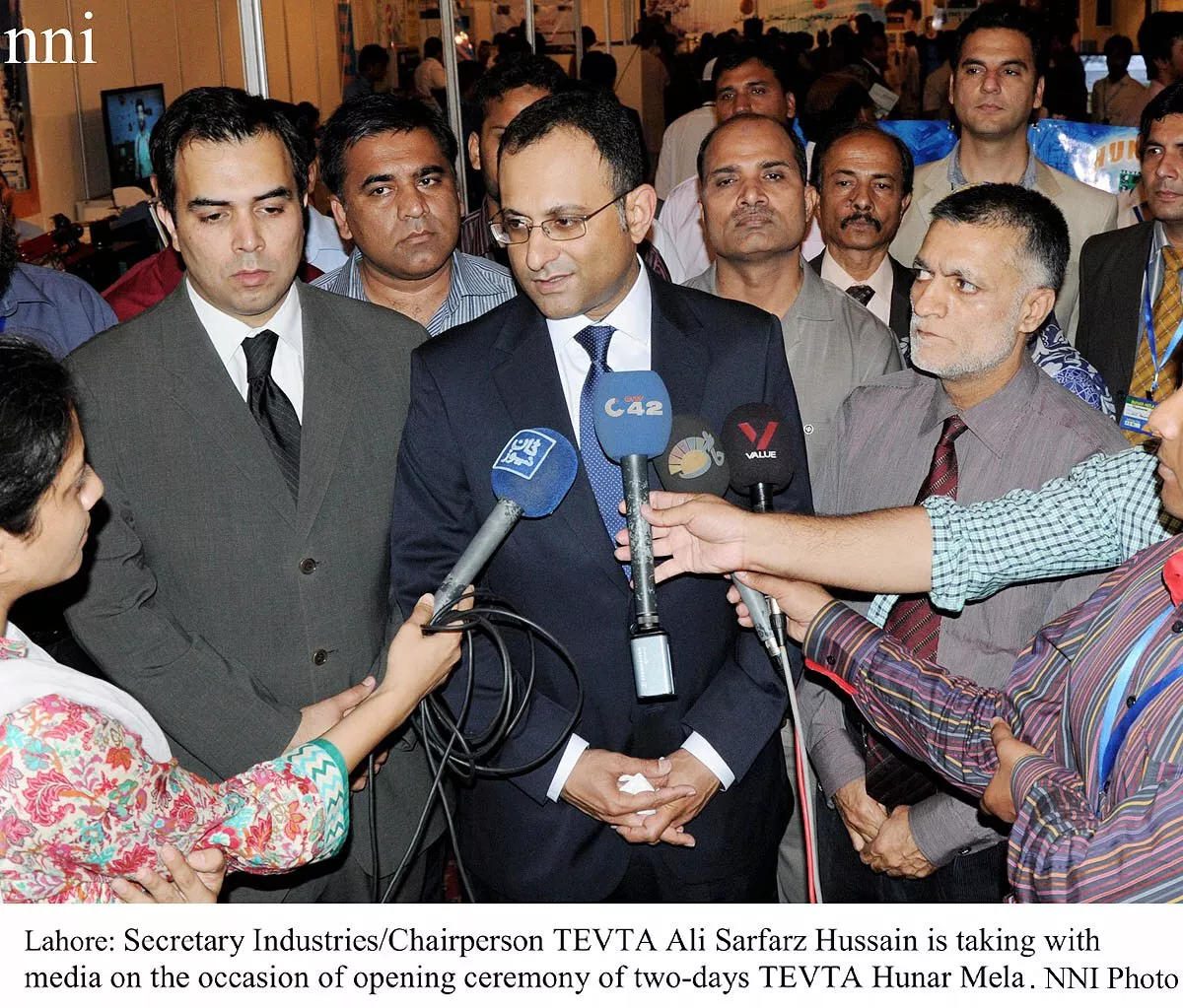 industries secretary and technical education and vocational training authority chairperson ali sarfarz hussain inaugurated the mela photo nni industries secretary and technical education and vocational training authority chairperson ali sarfarz hussain inaugurated the mela photo nni