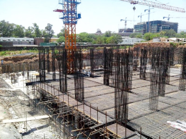 the under construction building of the us embassy photo file the under construction building of the us embassy photo file
