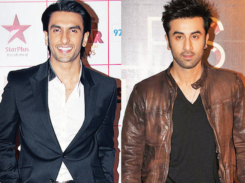 ranbir kapoor who is still popular now faces true competition in the form of another fabulous actor ranveer singh photo file