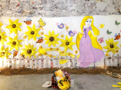 exhibition tiny tots turn trash to treasure