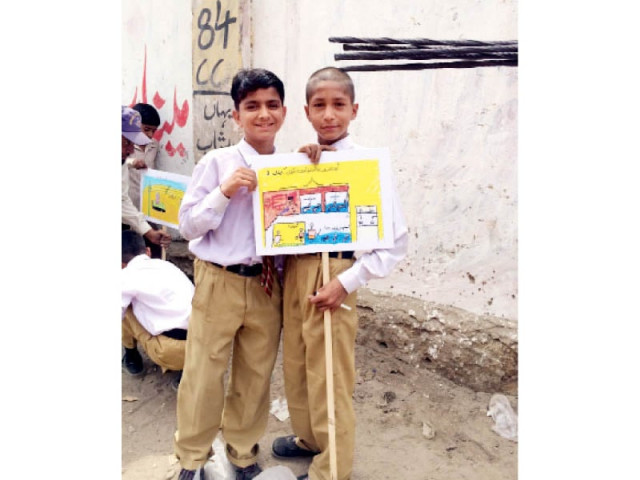 the artworks of students from different public schools in nazimabad lyari pechs gulshan e iqbal and shireen jinnah colony are on display at the vm art gallery till may 26 photo courtesy vm art gallery the artworks of students from different public schools in nazimabad lyari pechs gulshan e iqbal and shireen jinnah colony are on display at the vm art gallery till may 26 photo courtesy vm art gallery