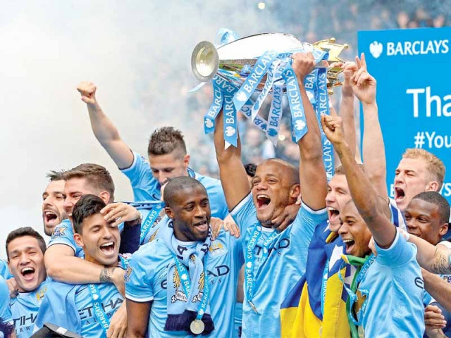 manchester city stamped their authority in the english top flight as they finish the season with 102 goals the second highest in the history of the league photo afp manchester city stamped their authority in the english top flight as they finish the season with 102 goals the second highest in the history of the league photo afp