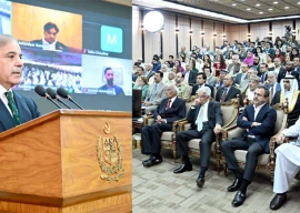pm shehbaz breaks ground on high altitude ramday university in g b