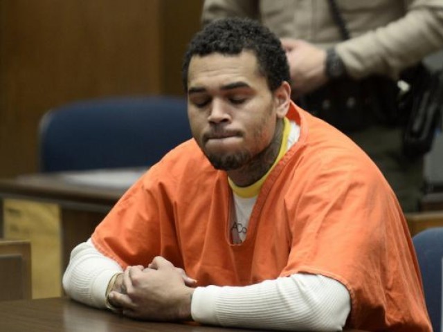 R&B singer Chris Brown. PHOTO: REUTERS