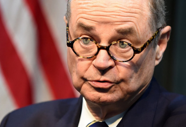 us ambassador james dobbins special representative for afghanistan and pakistan answers questions from reporters during a press briefing at the us embassy in tokyo on may 13 2014 photo afp