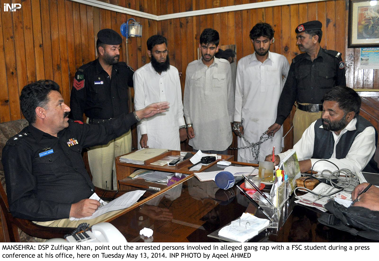 police arrested nauman hammad and amna photo inp