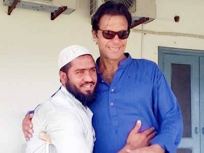 d chowk rally imran thanks polio victim s participation