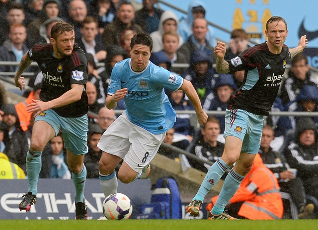 overlooked manchester city s nasri last played for france in the 2 0 defeat to ukraine in the first leg of last november 039 s world cup qualifying play off photo afp