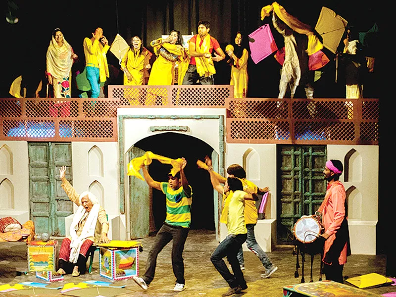 the 30 year anniversary festival titled aaj rang hai has been derived from the amir khausrau poem photo file the 30 year anniversary festival titled aaj rang hai has been derived from the amir khausrau poem photo file