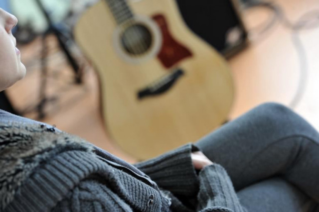 a teenager takes part in a music workshop lead by a child psychiatrist at a medical center in bordeaux southwestern france photo afp file a teenager takes part in a music workshop lead by a child psychiatrist at a medical center in bordeaux southwestern france photo afp file