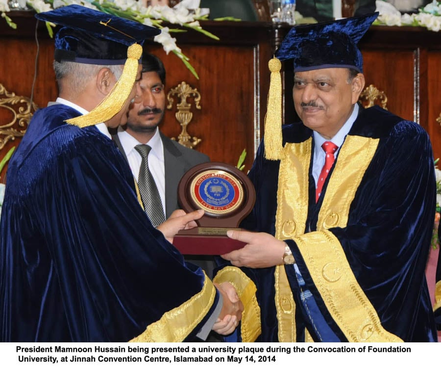 president congratulated the students on their outstanding academic performances photo pid gov pk