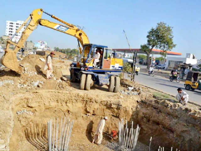 the malir flyovers have been continuously delayed over the past four months due to a multitude of reasons photo courtesy kmc the malir flyovers have been continuously delayed over the past four months due to a multitude of reasons photo courtesy kmc