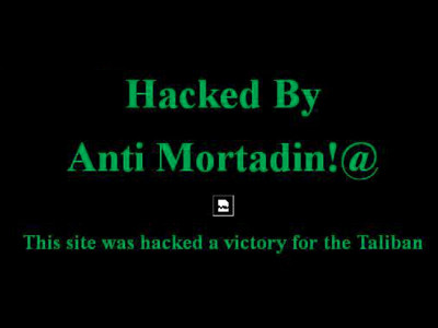 unsecured pindi police website hacked by taliban