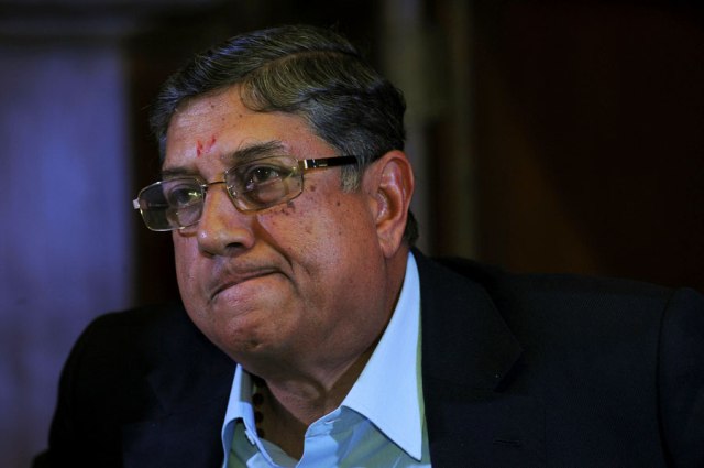 the court revealed last month that indian cricket boss n srinivasan was on the list of 13 individuals who were individuals who it felt needed further investigation photo afp