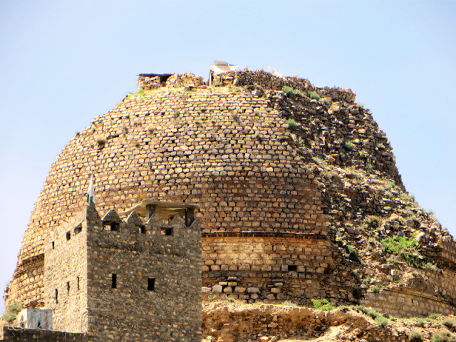 most of the damage to it has been at the hands of treasure seekers writes tipu muhammad khan in his history book photo abuzar afridi most of the damage to it has been at the hands of treasure seekers writes tipu muhammad khan in his history book photo abuzar afridi