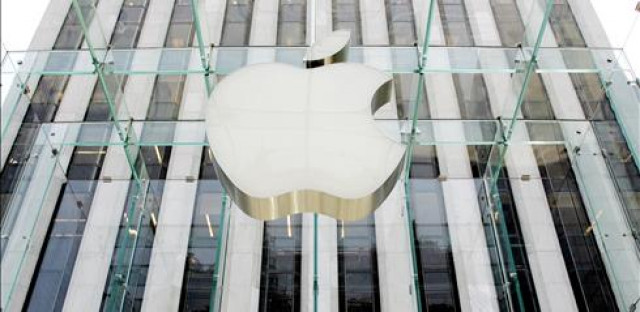 the apple logo at a company store in new york photo afp the apple logo at a company store in new york photo afp