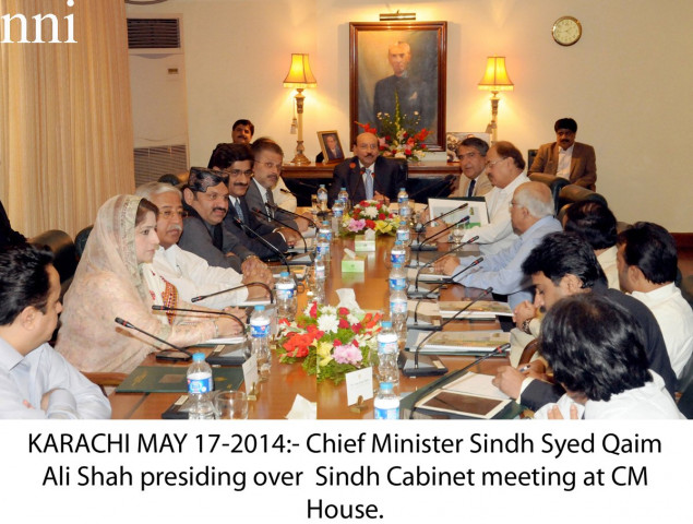 sindh cabinet meeting in karachi on saturday photo nni sindh cabinet meeting in karachi on saturday photo nni
