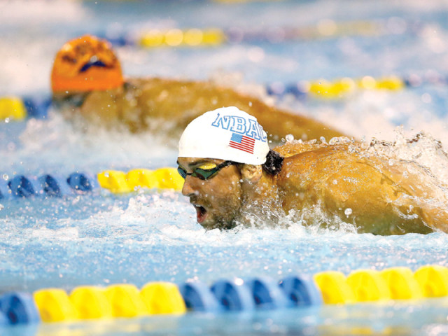 phelps took 52 13 seconds to wrap up the 100m butterfly the same time he produced in his runner up finish in mesa last month photo afp phelps took 52 13 seconds to wrap up the 100m butterfly the same time he produced in his runner up finish in mesa last month photo afp
