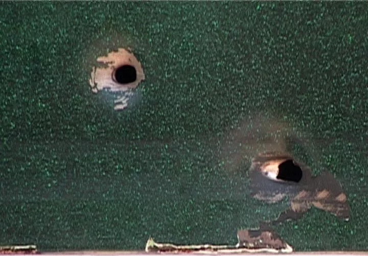 the gate of meera 039 s house bears evidence of the bullets fired photo express the gate of meera 039 s house bears evidence of the bullets fired photo express