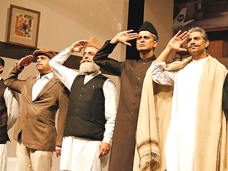 following successful rounds in karachi islamabad and dubai the play will be touring to the united states in september this year photo file