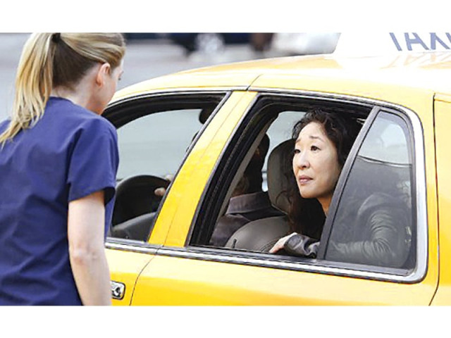 after 10 years of playing the character christina yang sandra oh leaves grey s anatomy photo file after 10 years of playing the character christina yang sandra oh leaves grey s anatomy photo file