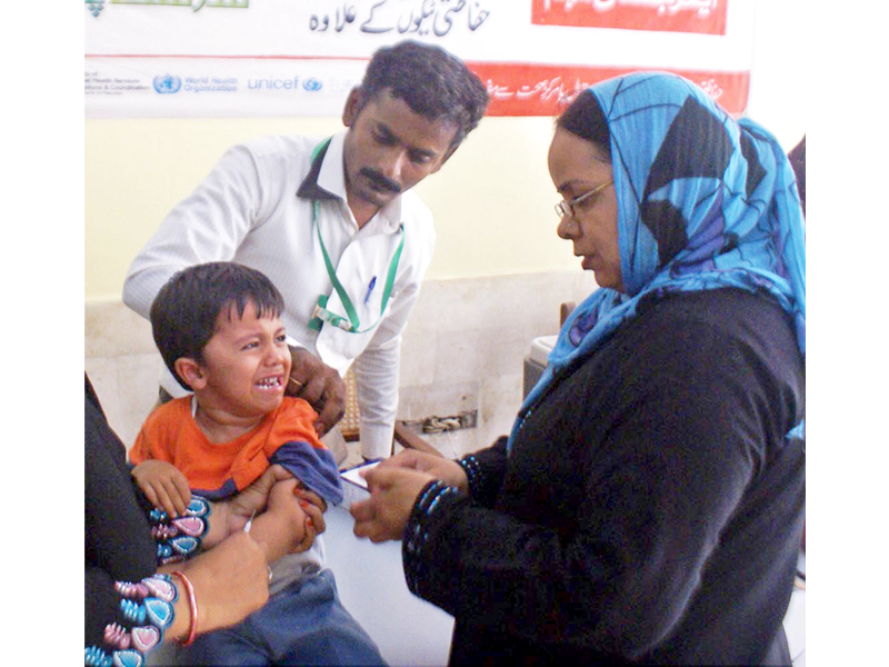the 13 day immunisation campaign against the measles virus starts today photo online