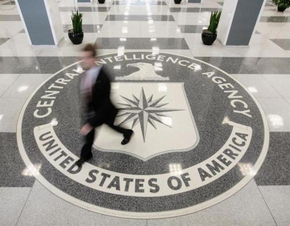 the lobby of the cia headquarters building in mclean virginia august 14 2008 photo reuters