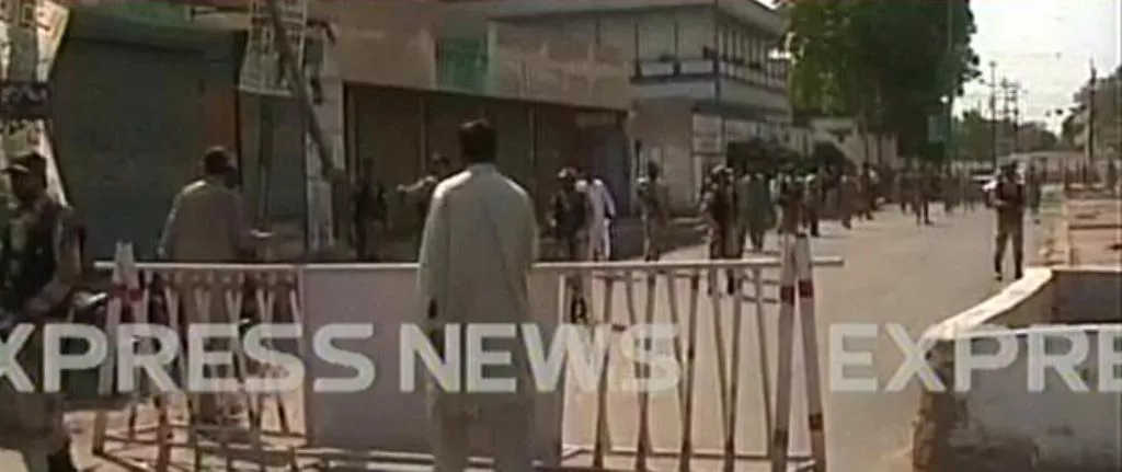 express news screengrab of the site of the blast express news screengrab of the site of the blast