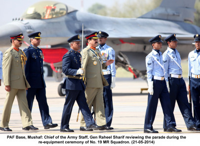 general raheel sharif praises paf promises more cooperation between the two forces general raheel sharif praises paf promises more cooperation between the two forces