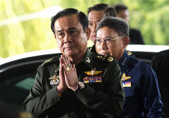 a file photo of general prayut chan o cha photo afp