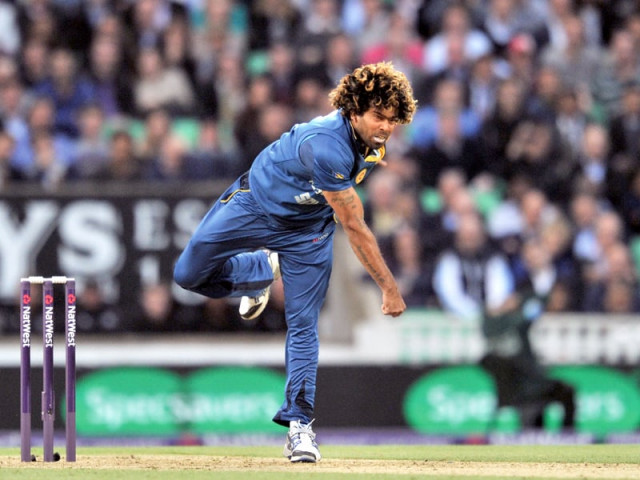 malinga accounted for opener alex hales and one down batsman ian bell on his way to pick up three wickets photo afp malinga accounted for opener alex hales and one down batsman ian bell on his way to pick up three wickets photo afp