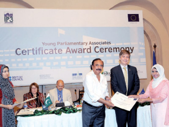 one of the ypas collects her certificate photo express one of the ypas collects her certificate photo express