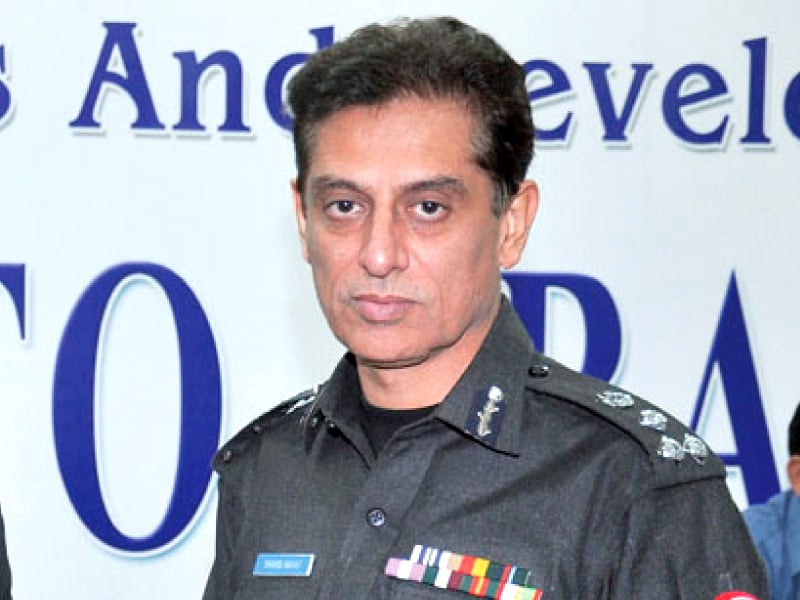 karachi police chief shahid hayat photo file