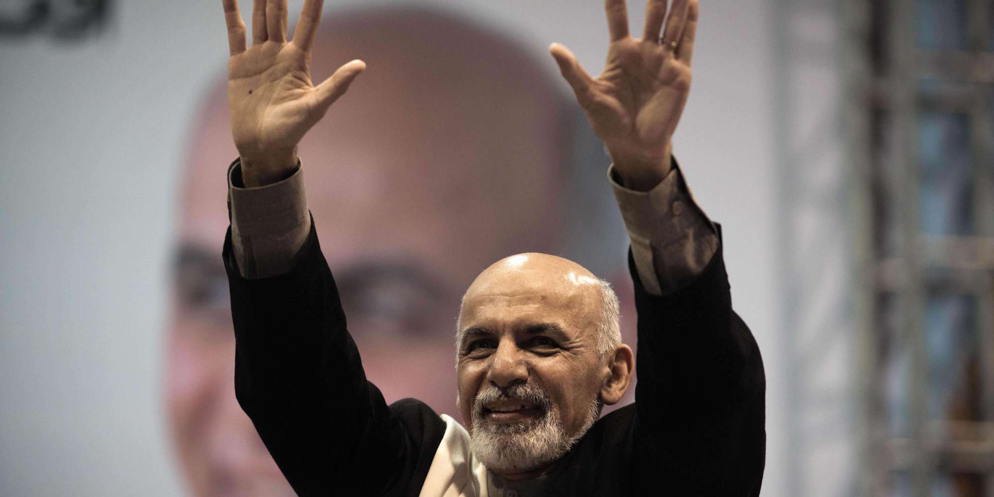 ashraf ghani quot we will be victorious in the second round are you ready for victory quot photo reuters file