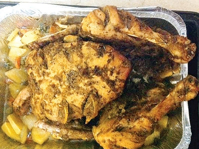 recipe lemon chicken roast