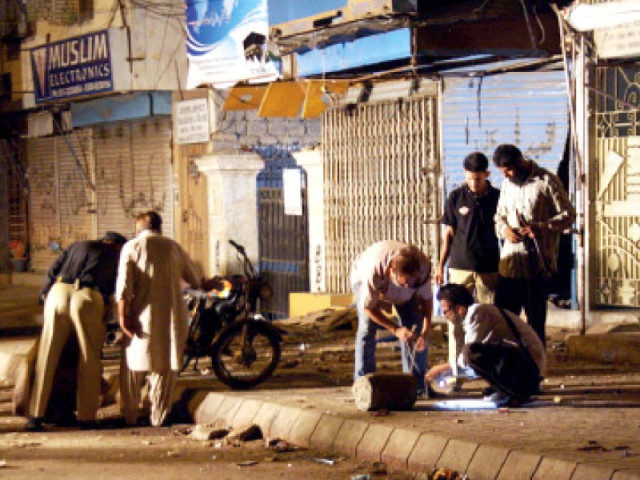 an explosive device with 500 grammes of explosive blasted outside the main entrance of overseas courier service in gurumandir on wednesday photo online an explosive device with 500 grammes of explosive blasted outside the main entrance of overseas courier service in gurumandir on wednesday photo online