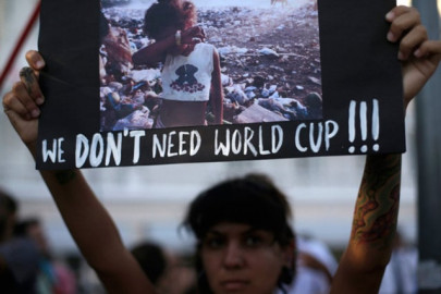 thousands rally in brazil against world cup