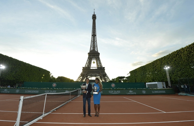 tough road ahead nadal and serena head into the 2014 french open as defending champions but both received potentially difficult draws in this year 039 s grand slam on clay photo afp