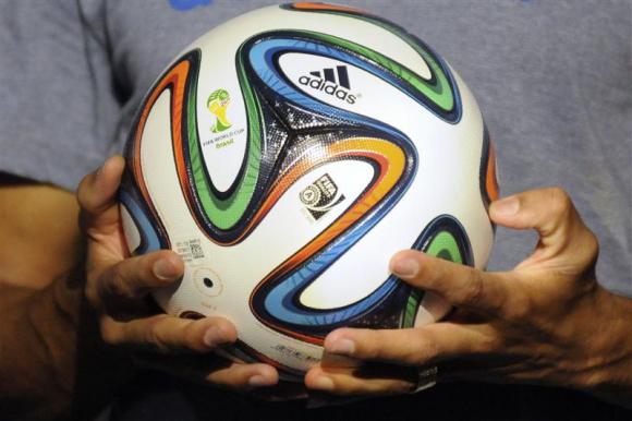 the official match ball for the 2014 world cup in brazil photo reuters