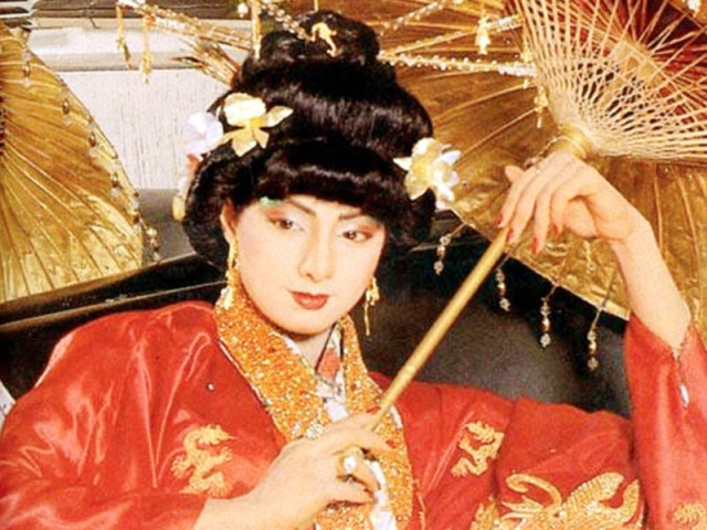 sridevi looked so japanese in a section of roop ki rani choron ka raja that the images are now being used to promote english vinglish photo file sridevi looked so japanese in a section of roop ki rani choron ka raja that the images are now being used to promote english vinglish photo file