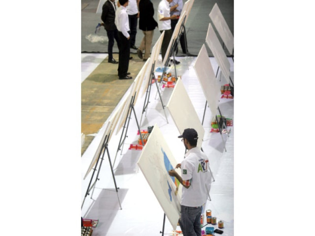 the express education expo featured various interesting events including a painting competition photo athar khan express the express education expo featured various interesting events including a painting competition photo athar khan express