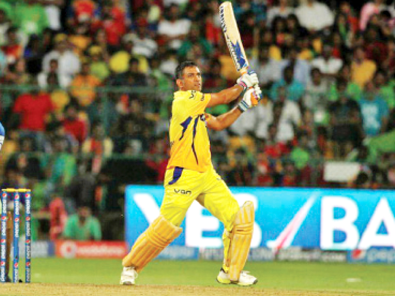 dhoni played a captain s knock while leading chennai to a comfortable victory photo bcci