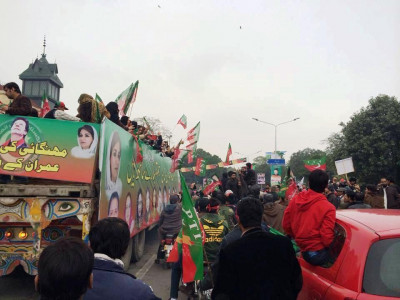 faisalabad power show pti prepares for massive muscle flex rally