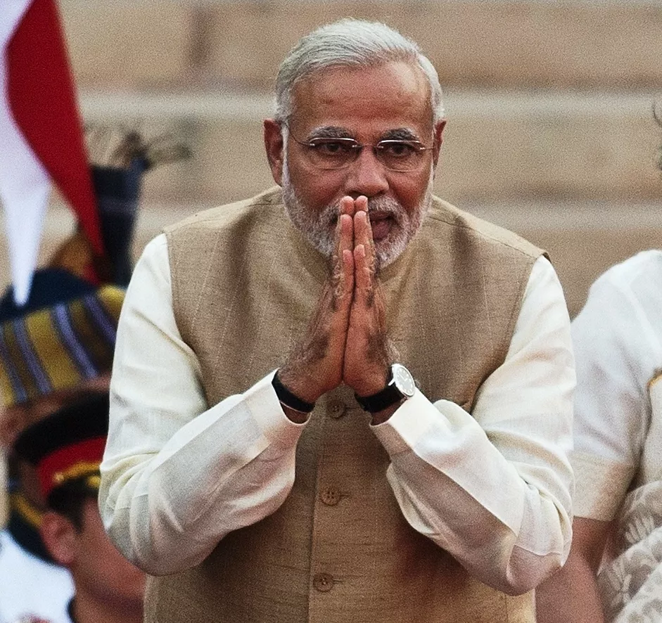 in this file photo narendra modi greets attendees moments before taking the oath of office to be sworn in as india 039 s prime minister in new delhi on may 26 2014 photo afp in this file photo narendra modi greets attendees moments before taking the oath of office to be sworn in as india 039 s prime minister in new delhi on may 26 2014 photo afp